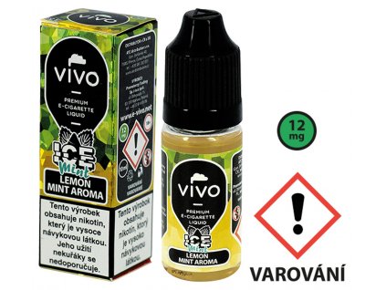 91322 E liquid VIVO Ice Lemon Mint 12mg