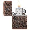Zippo 27162 Nautical Scene Design - oevřený