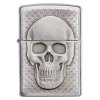 Zippo 21972 Skull with Brain Surprise