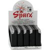 Zapalovač 31046 SPARX P1823 HC Black - distribuční balení
