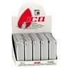 Zapalovač 31920 ICQ XHD 8028R Silver Metallic - distribuční balení