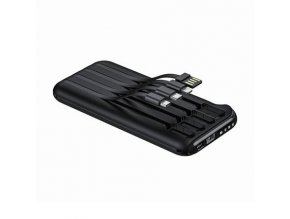 eng pm Powerbank Vipfan F10 10000mAh 4 in 1 cable black 25443 2