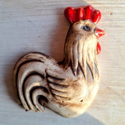 Drobná Keramická Dekorace Plochá 🐓 Kohoutek 8 x 10 cm20240206 160359 EDIT