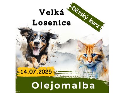 Kurz olejomalby - Velká Losenice