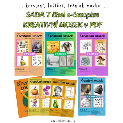 Kreativní mozek různé kreativy a příspěvky (5)