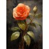 janalagry oil painting of red rose flower by chris seiler in th 7124c70a 8ff8 4381 a082 4ea0cede3411