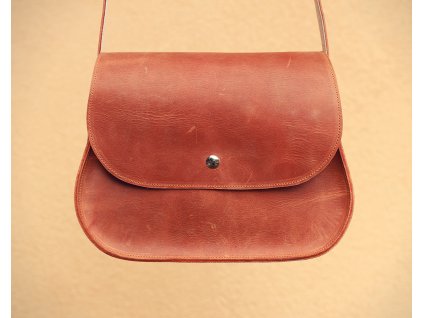 Kabelka Meda - oranžová