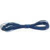 round leather lace 2mm blue 2712 l