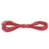 round leather lace 2mm red 2716 l