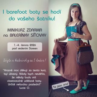 🔴Balerínky na kopytech za 5 hodin?🔴 Pojďte si na začátku června ušít vlastní!🧵🪡 Přihlašování k minikurzu ZDARMA už běží a...