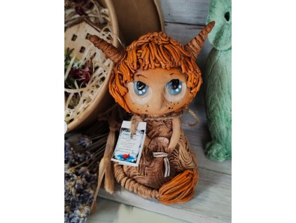 Keram.zvoneček-čert