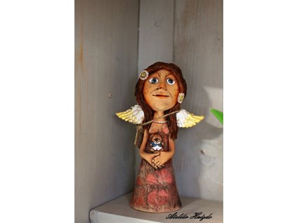Anděl-keram.figurka