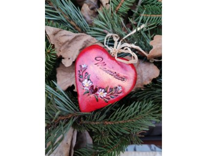Srdce na zavěšení "Mamince" (A54)