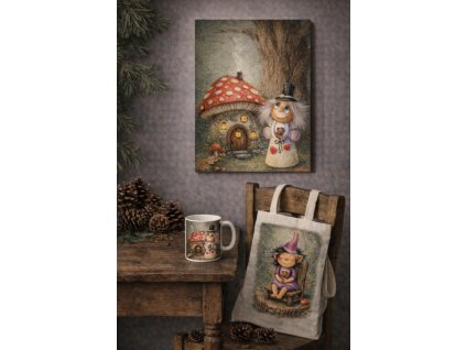 Autorský obrázek - Skřítek Pavučinka