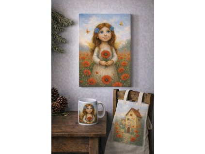 Autorský obrázek Anděl s máky