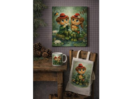 Vodníčci u tůňky