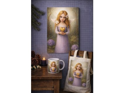 Andělka a zlaté srdce