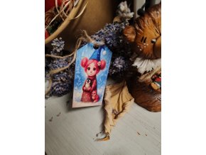 Sada 12 elegant.visaček na dárky