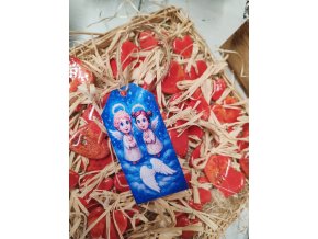 Sada 12 elegantních visaček na dárky