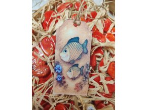 Sada 12 elegantních visaček na dárky