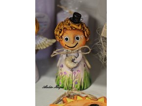 Brouček zvoneček-keram.figurka 12x6