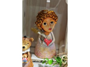 Anděl-keram.figurka