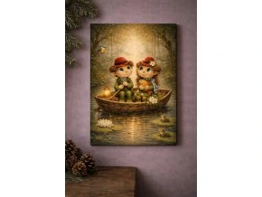 Vodníčci na loďce