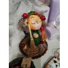 Čarodějnice Rozárka - keram.dekorace (A91)