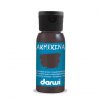 Hnědá  Barva na porcelán Darwi Armerina 50ml – 805 Dark Brown