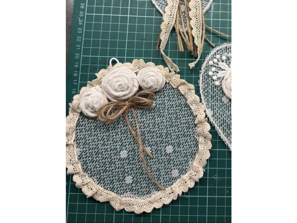 Kurz Vintage věnec/srdce