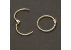 otváracie krúžky - zlatá farba