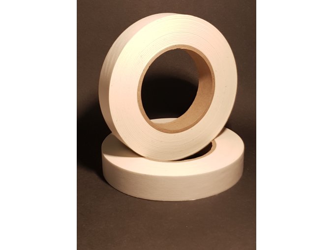 Chrbátová páska biela samolepiaca 50m, 25/38/50mm