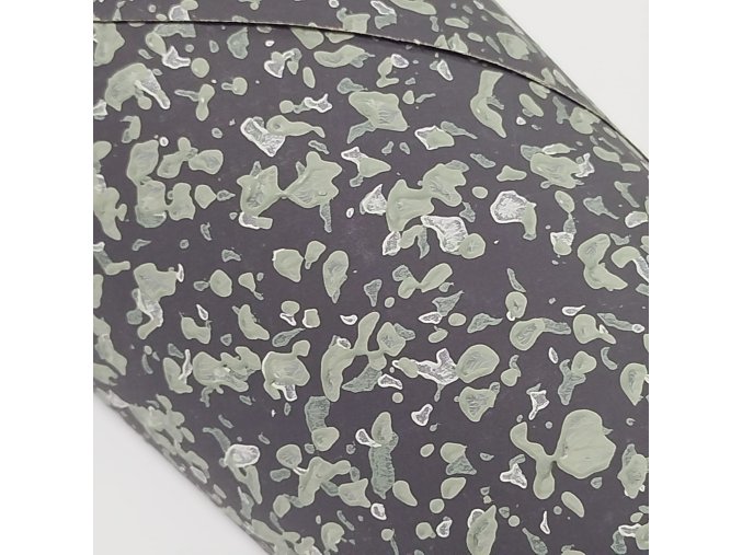 Glejovaný dekor papier s reliéfom 0302 zelený