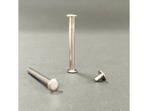 Skrutka knihárska 50mm nikel