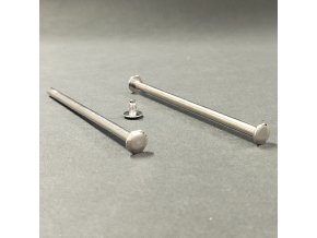 Skrutka knihárska 100mm nikel