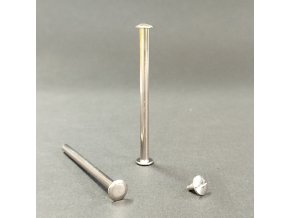 Skrutka knihárska 75mm nikel