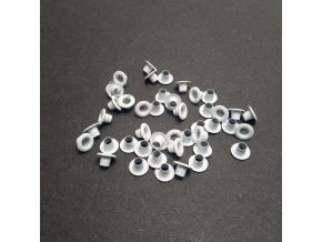 Priechodky 7,5/4mm biele
