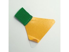 Držiak na pero - samolepiaci so zelenou gumou