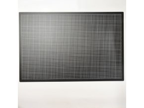 Rezacia podložka 90x60cm, hrúbka 3mm, šedo-čierna