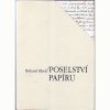 Literatúra: Poselství papíru, Richard Khel