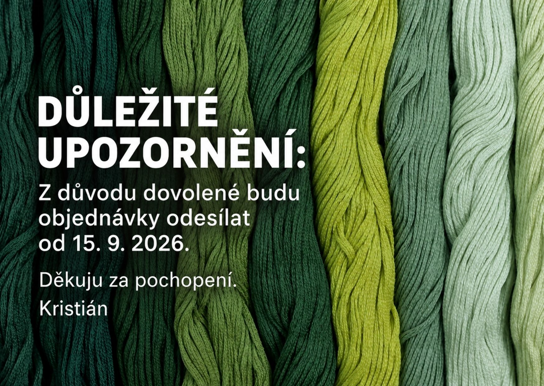 Ateliér kompot1 ručně barvená příze