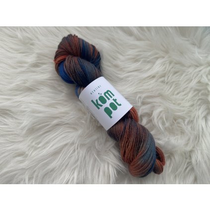Ručně barvená příze Baby alpaka/merino - Tony