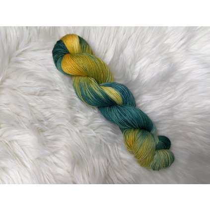 100% merino příze 400m - Pampelišky