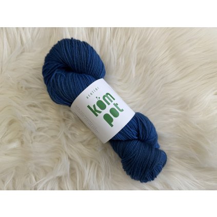 100% vlna rustikální - Modrá ovečka