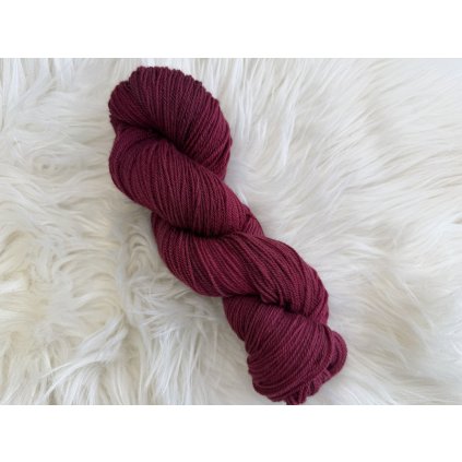 100% vlna rustikální - Vínová ovečka