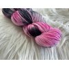 Ručně barvená ponožková příze – Vesmírně růžová