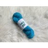 Ručně barvená ponožková příze –  Tyrkysová
