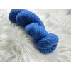 Ručně barvená ponožková příze –  Modrá