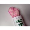 Ručně barvená bavlněná příze - Rosa