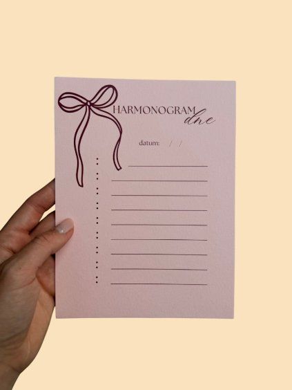 harmonogram